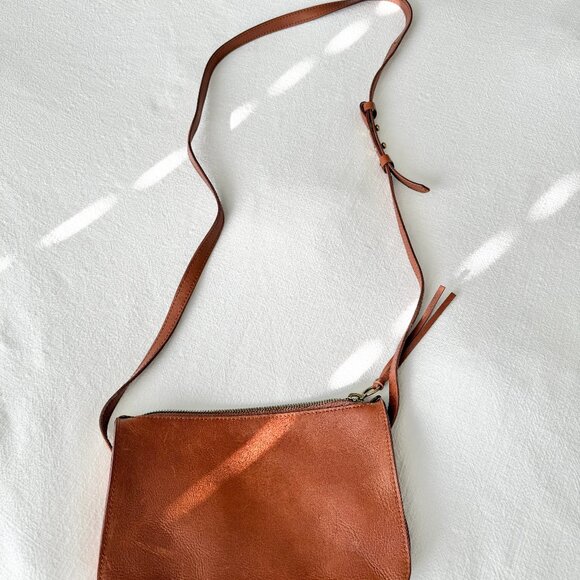 Madewell The Simple Crossbody Leather Bag - Picture 1 of 5